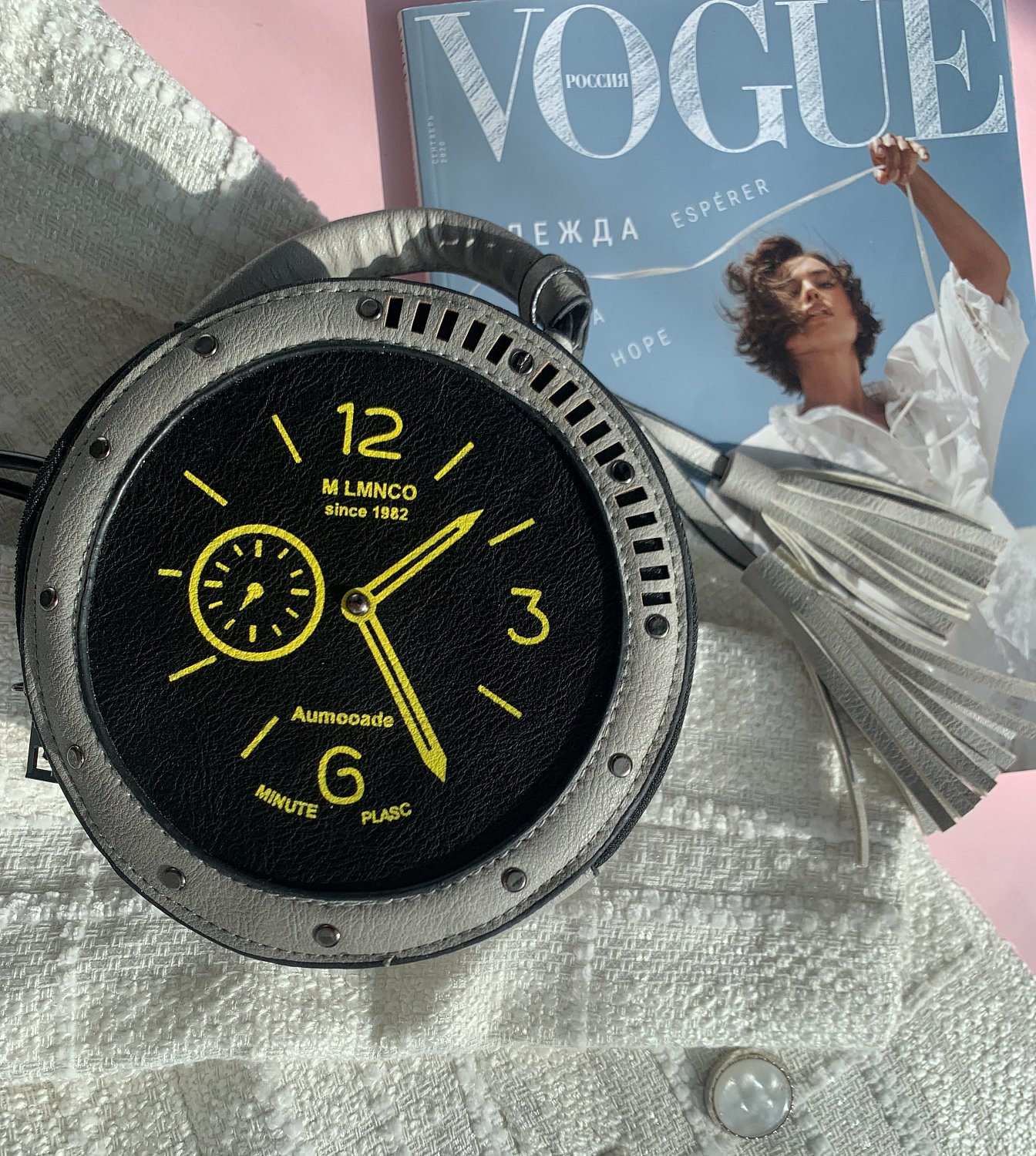 картинка Сумочка часы-циферблат Луминар от магазина Компания+